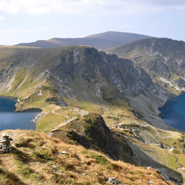 Bulgaria hiking with lakes and mountains near Sofia