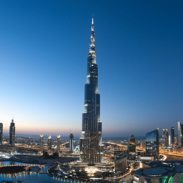 Burj Khalifa world's tallest building in Dubai, United Arab Emirates